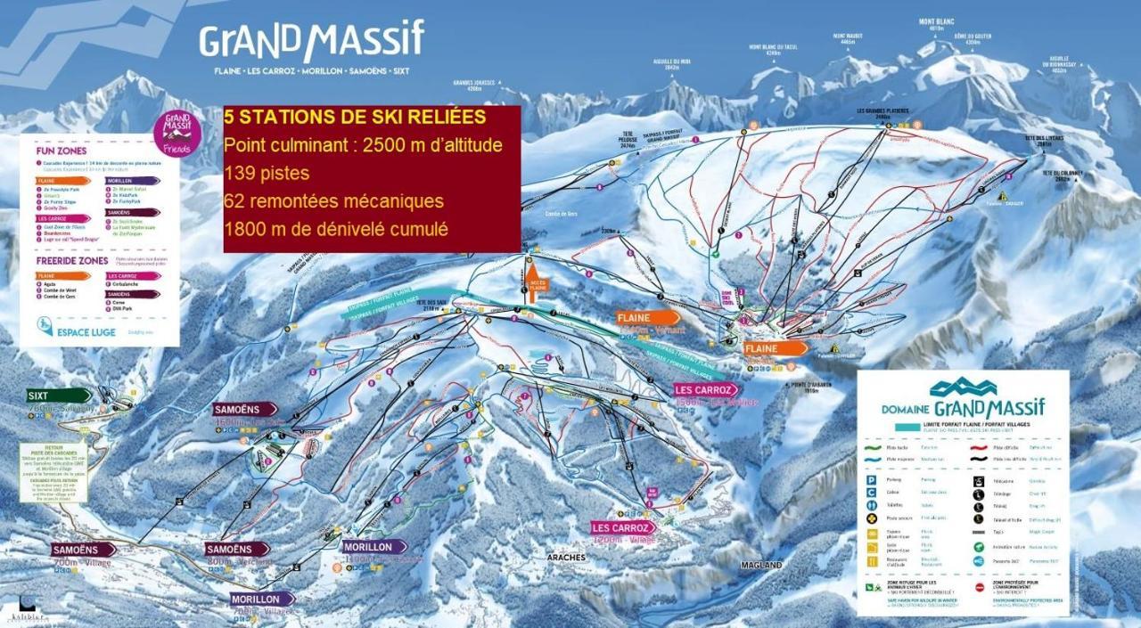 Chalet Arpitan - Les Carroz - Grand Massif 외부 사진
